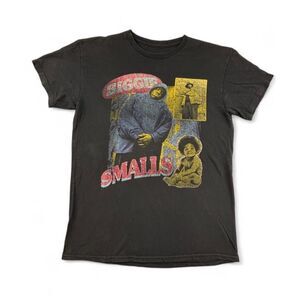 Biggie Smalls Graphic T-Shirt Men's Small Black Hip Hop Rap Vintage Style Tee